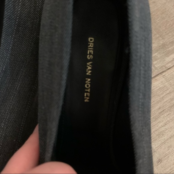 Dries Van Noten Denim Pump - Picture 7 of 10